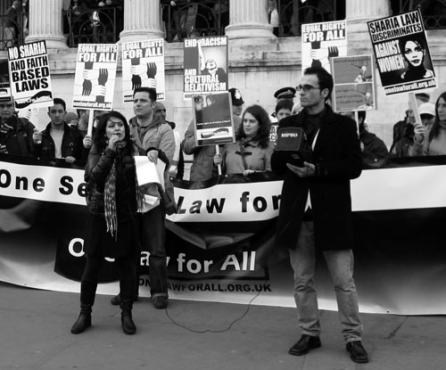 Rally in Trafalgar Square