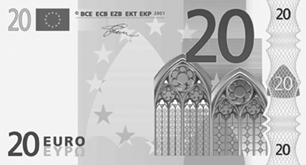 20 Euro note