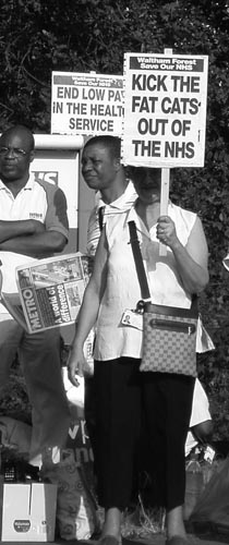 health protest